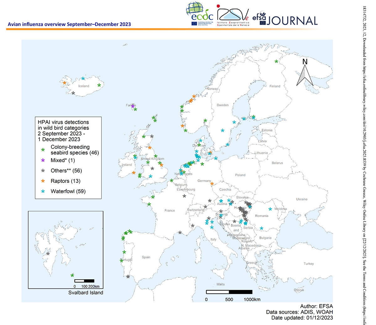 EFSA 2023 Avian influenza overview Sept Dec 2023 19 small